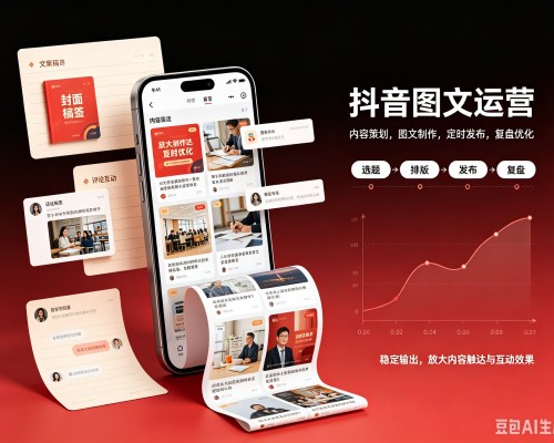 四方台抖音图文代运营服务